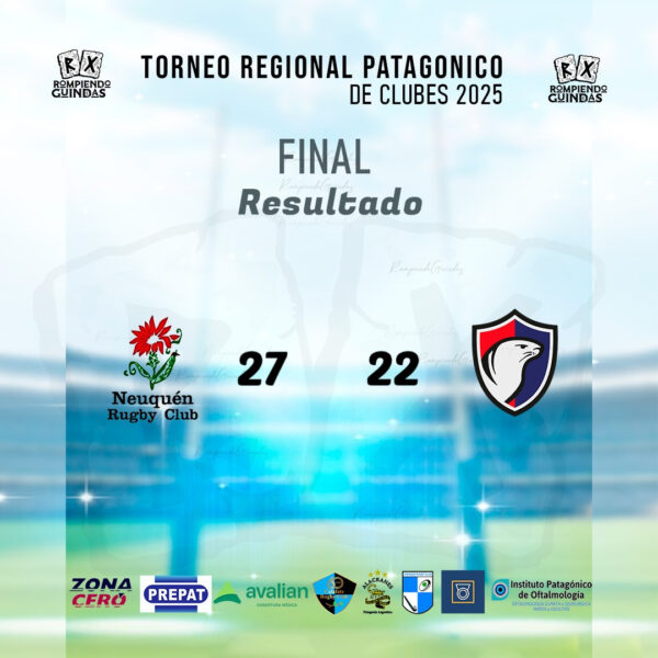 Neuquén RC es el campeón del Regional