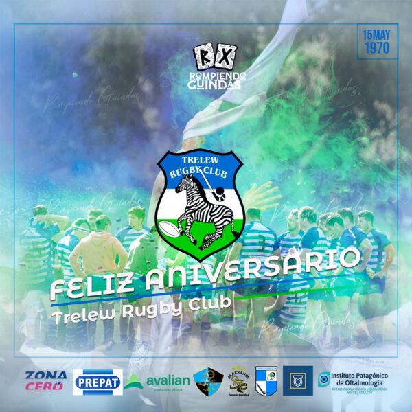 Trelew Rugby Club celebra 55 años de historia
