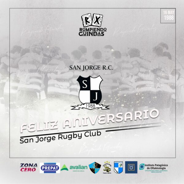San Jorge RC celebra 37 años de rugby en Caleta Olivia
