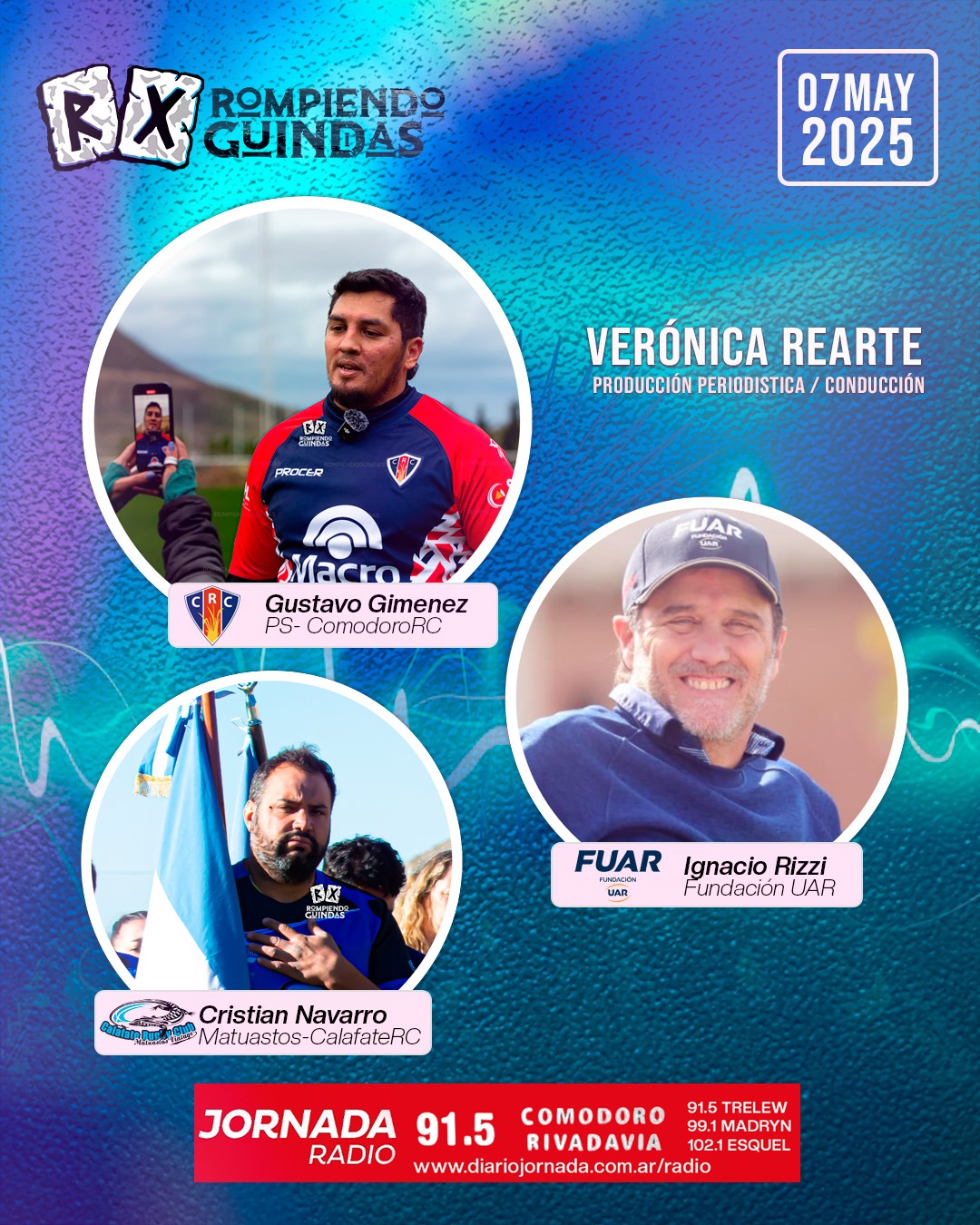 Rompiendo Guindas, edición 7 de mayo