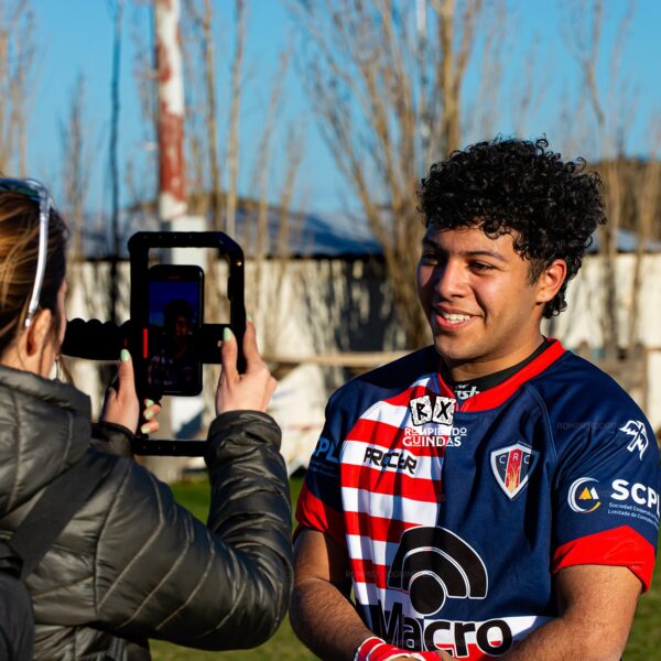Debut y try soñado para Bruno Lavín en el Plantel Superior de Comodoro RC
