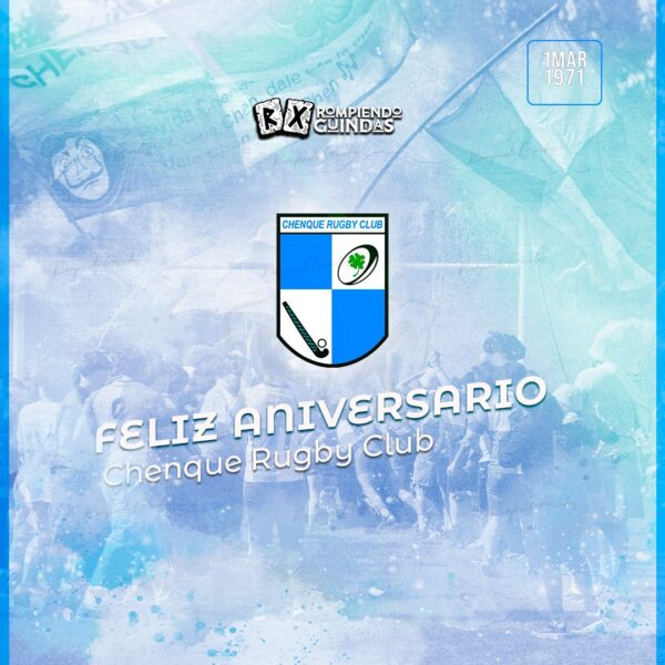 Chenque Rugby Club cumple 55 años
