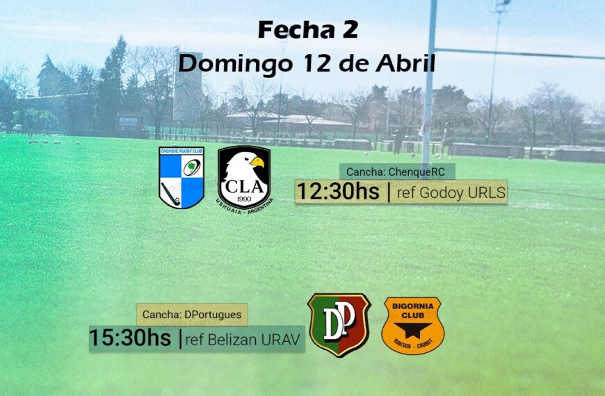 Se conocieron los horarios de los partidos en Comodoro