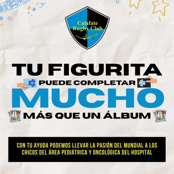 Calafate Rugby Club lanzó una campaña solidaria para los niños y niñas del Hospital Regional